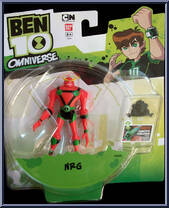 NRG from Ben 10 Omniverse - 4" Scale manufactured by Bandai [Front]