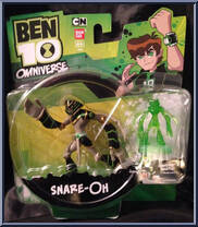 Snare-Oh from Ben 10 Omniverse - 4" Scale manufactured by Bandai [Front]