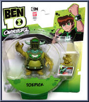 Toepick from Ben 10 Omniverse - 4" Scale manufactured by Bandai [Front]