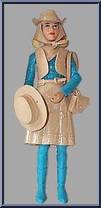 Josie West (Turquoise) from Best of the West - Best of the West manufactured by Marx [SiggyBoy''s Collection]