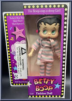 Betty Boop (Pink / Gray Stripes) Action Figure