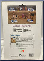 David and Goliath from Bible Greats - 1991 Series manufactured by Rainfall Toys [Back]