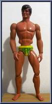 Big Jim: Australian Gold Metal from Big Jim - Gold Medal Big Jim manufactured by Mattel [Loose]