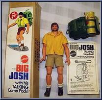 Big Josh: Talking Camp Pack (Narrow) from Big Jim - Adventure Figures manufactured by Mattel [Loose]