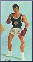 Boxer (Blue, White) from Big Jim - Big Jim Outfits: Olympic manufactured by Mattel [Loose]