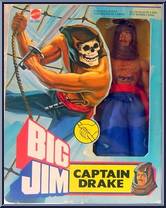 Captain Drake from Big Jim - Pirate Figures manufactured by Mattel [Front]