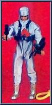 Firefighter (Silver) (Black, Orange gear) from Big Jim - Big Jim Outfits: Action Sets manufactured by Mattel [Loose]