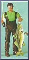 Fisherman (Green Shirt) from Big Jim - Big Jim Outfits: Action Sets manufactured by Mattel [Loose]