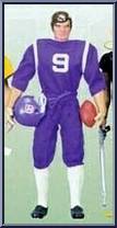 Football (Blue) from Big Jim - Big Jim Outfits: All Star manufactured by Mattel [Loose]