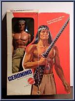 Geronimo (USA Box) from Big Jim - Old West Figures manufactured by Mattel [Front]
