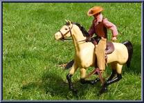 Horse: Fury (Furia) (Light Beige) from Big Jim - Old West Accessories manufactured by Mattel [Loose]