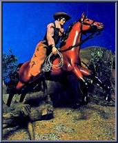 Horse: Lightning (Fullmine) (Dark Reigns) from Big Jim - Old West Accessories manufactured by Mattel [Loose]