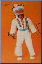 Indian Chief (White) from Big Jim - Old West Outfits manufactured by Mattel [Loose]