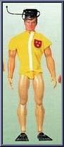 Skin Diver (Yellow / Red) from Big Jim - Big Jim Outfits: All Star manufactured by Mattel [Loose]