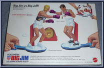 US Olympic Boxing Match from Big Jim - Gold Medal Big Jim manufactured by Mattel [Back]