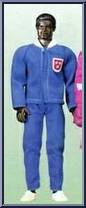 WarmUp (Blue) from Big Jim - Big Jim Outfits: All Star manufactured by Mattel [Loose]