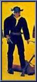 West: Gunslinger (Mercenary) from Big Jim - Old West Outfits manufactured by Mattel [Loose]