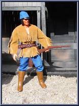 West: Indian Guide from Big Jim - Old West Outfits manufactured by Mattel [Loose]
