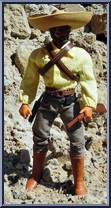 West: Mexican Bandit II from Big Jim - Old West Outfits manufactured by Mattel [Loose]