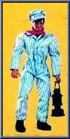 West: Miner from Big Jim - Old West Outfits manufactured by Mattel [Loose]