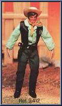 West: Sheriff (Ranger) from Big Jim - Old West Outfits manufactured by Mattel [Loose]