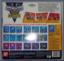 Invincible Vinnie from Biker Mice From Mars - Biker Knights manufactured by Galoob [Back]