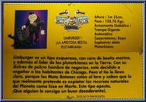 Lawrence Limburger from Biker Mice From Mars - Basic Series manufactured by Galoob [Card]