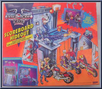 Scoreboard Hideout from Biker Mice From Mars - Basic Vehicles & Playsets manufactured by Galoob [Front]