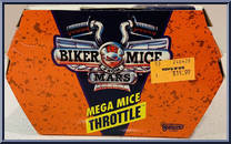 Throttle from Biker Mice From Mars - Mega Mice manufactured by Galoob [Side]