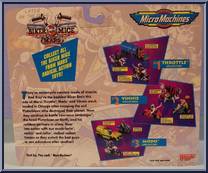 #1 Throttle from Biker Mice From Mars - Micro Machines manufactured by Galoob [Back]