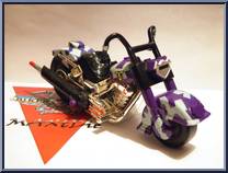 Throttle's Strike Bike Chopper from Biker Mice From Mars - Freedom Fighters Vehicles manufactured by Galoob [Loose]