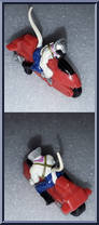 #2 Vinnie from Biker Mice From Mars - Micro Machines manufactured by Galoob [Loose]
