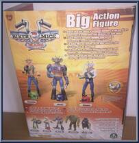 Throttle from Biker Mice From Mars - Big Action Figures manufactured by Giochi Preziosi [Back]