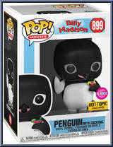 Penguin (with Cocktail) (Flocked) from Billy Madison - Pop! Vinyl Figures manufactured by Funko [Front]