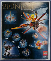 Jaller and Gukko from Bionicle - 2003 manufactured by Lego [Back]