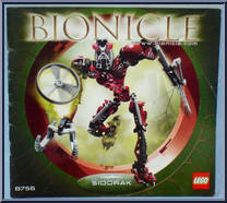 Sidorak from Bionicle - 2005 manufactured by Lego [Front]