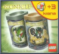 Dual Pack: Lehvak and Pahrak from Bionicle - 2002 manufactured by Lego [Front]