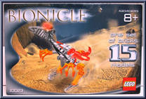Master Builder Set from Bionicle - 2002 manufactured by Lego [Front]