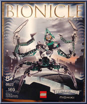 Nidhiki from Bionicle - 2004 manufactured by Lego [Front]