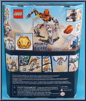 Pohatu: Master of Stone from Bionicle - 2015 manufactured by Lego [Back]