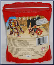 Raanu from Bionicle - 2009 manufactured by Lego [Back]
