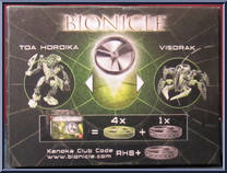 Rhotuka Spinners from Bionicle - 2005 manufactured by Lego [Back]