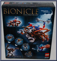 Takua and Pewku from Bionicle - 2003 manufactured by Lego [Back]