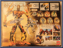 Toa Mata Nui from Bionicle - 2009 manufactured by Lego [Back]
