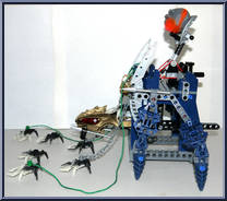 Visorak Battle Ram from Bionicle - 2005 manufactured by Lego [Loose]