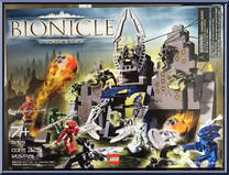 Visorak's Gate from Bionicle - 2005 manufactured by Lego [Back]