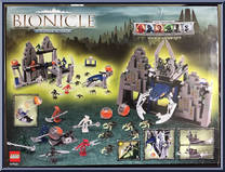 Visorak's Gate from Bionicle - 2005 manufactured by Lego [Front]