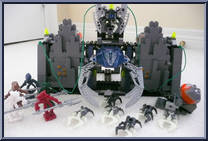 Visorak's Gate from Bionicle - 2005 manufactured by Lego [Loose]