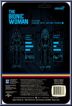Jamie Sommers from Bionic Woman - ReAction Figures manufactured by Super7 [Back]