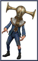 Boys of Silence from Bioshock Infinite - Basic Series manufactured by Neca [Loose]